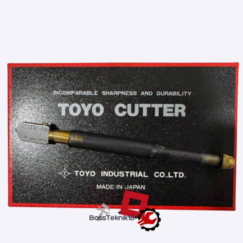 

Toyo Cutter TC-90 Glass Cutter Pemotong Kaca 100% Original Made In Japan