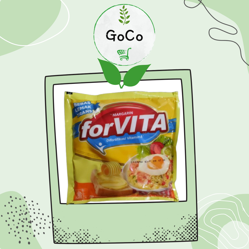 

FORVITA | Margarin Serbaguna | 200 Gram |Eco-Friendly Packaging by GoCo