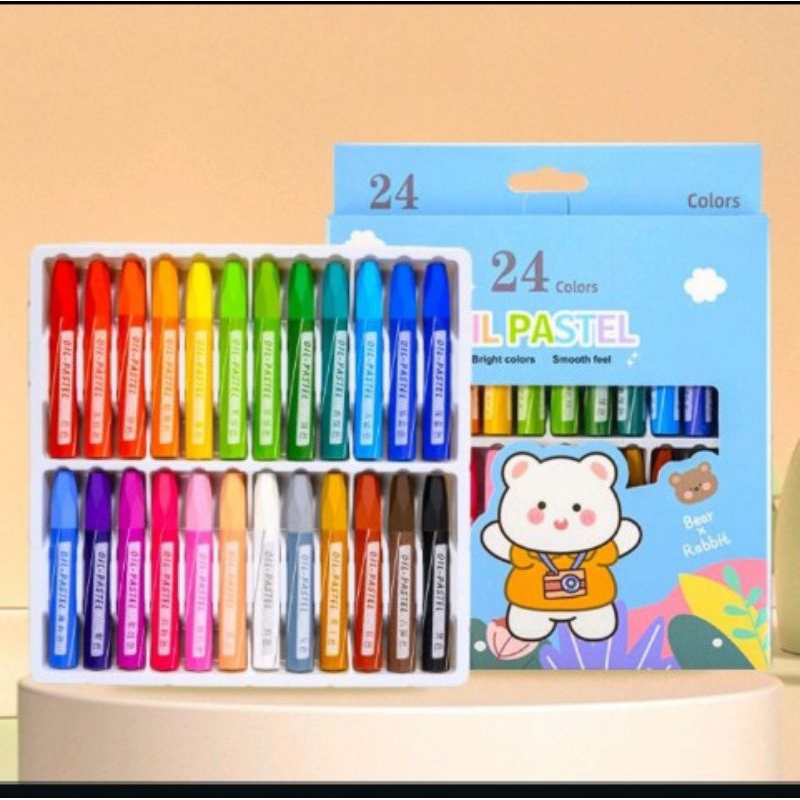 

Crayon Oil Pastel isi 24pcs