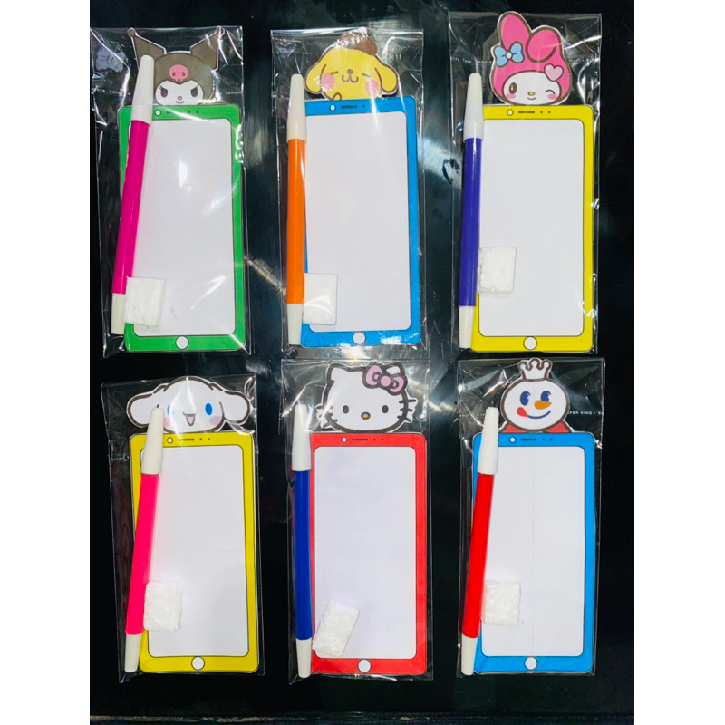 

PAPAN PENGHAPUS TULIS MINI karakter lucu