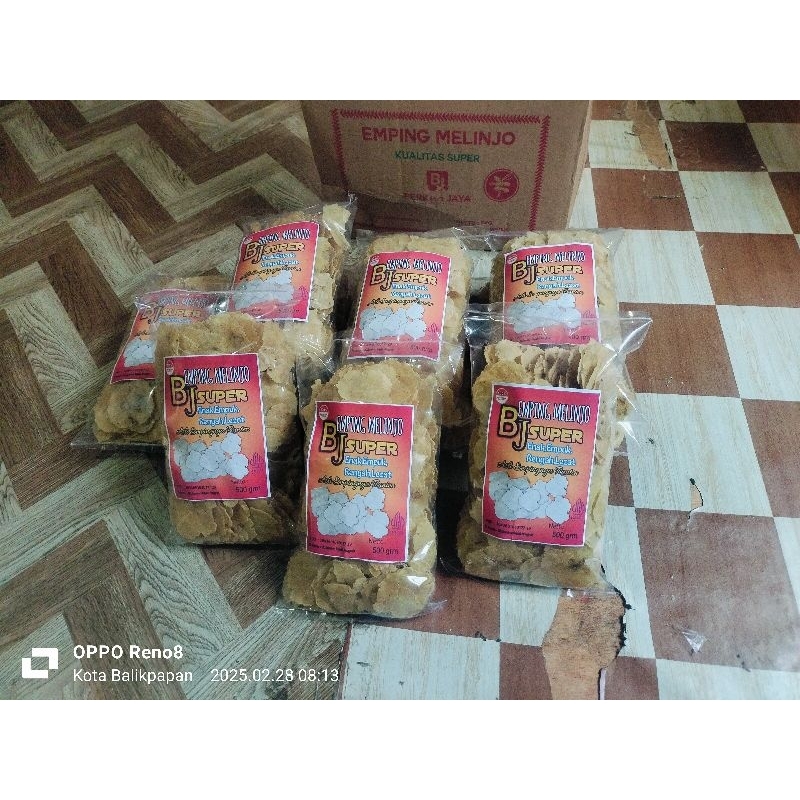 

Emping Melinjo 500grm asli Banten