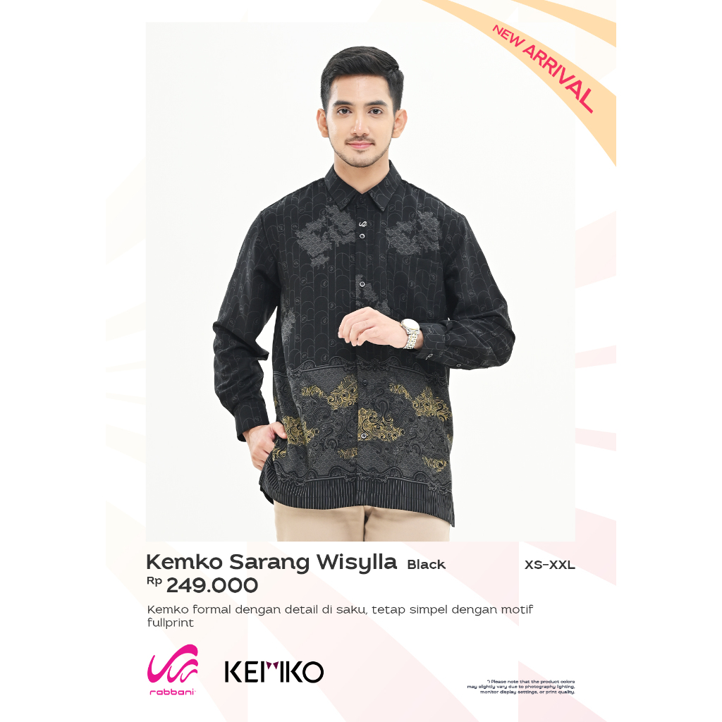 RABBANI 2025 _ KEMEJA KOKO RABBANI SARANG WISYLLA  / SARIMBIT RABBANI