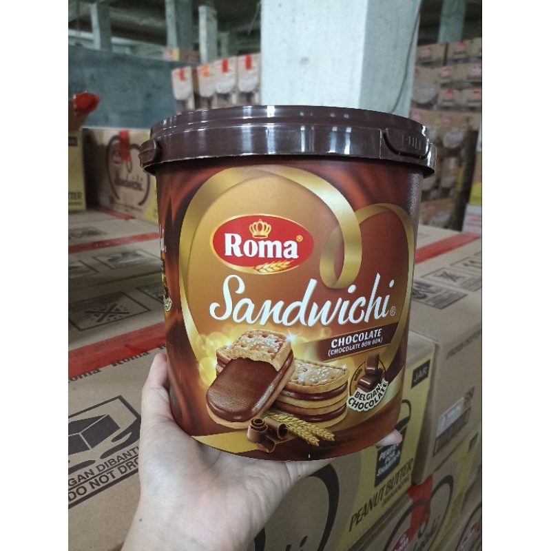 

Roma Sandwich Chocolate 280gram Ember/toples