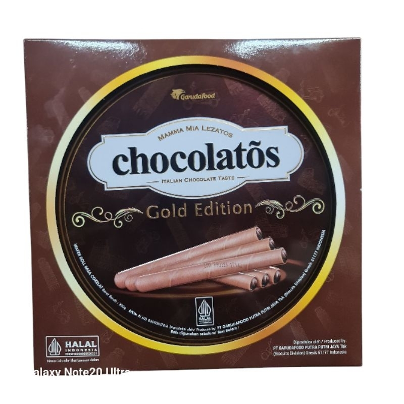 

Chocolatos Kaleng Gold Edition 350g