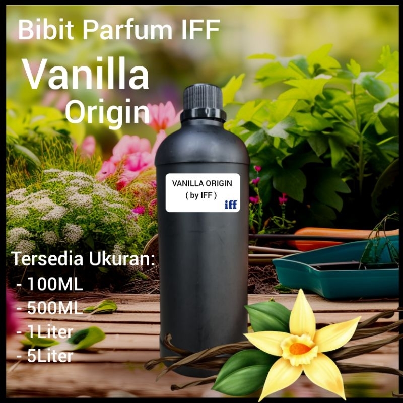BIBIT PARFUM VANILLA ORIGIN 100ML ( ORIGINAL IFF ) / BIBIT PARFUM VANILLA 100ML / BIANG PARFUM VANIL