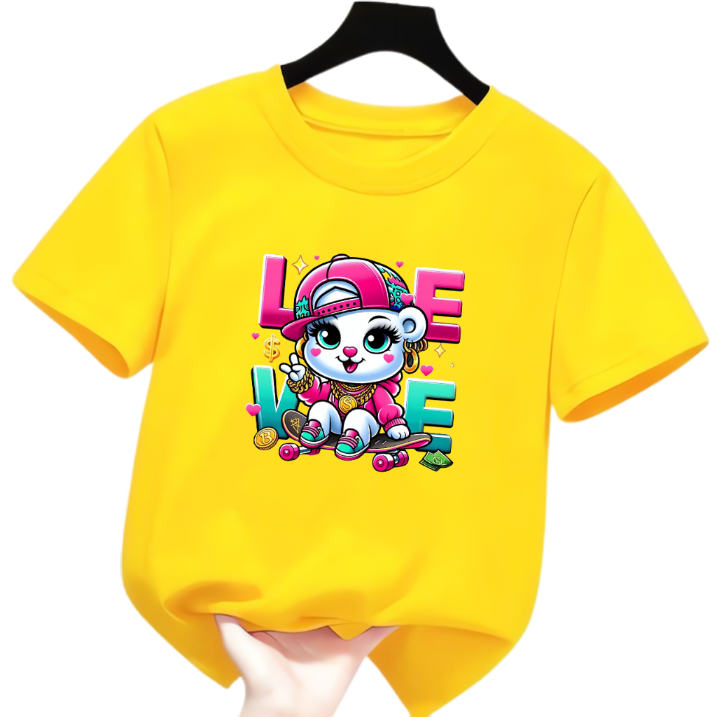 Baju Kaos Anak Perempuan Keren