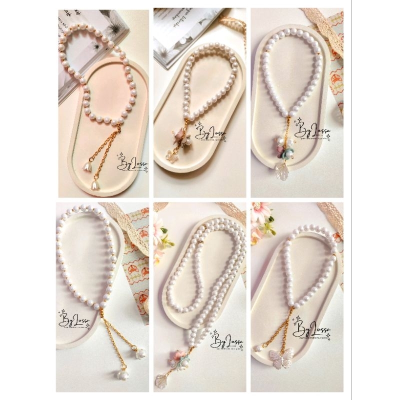 [Paket 12pcs] Tasbih 33butir tasbih 99butir tasbih mutiara souvenir pernikahan souvenir aqiqah souve