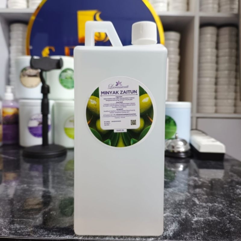 D3W! Minyak Zaitun Putih Larassanti BPOM 1LITER