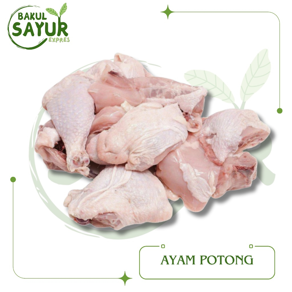 

Ayam Potong Segar 500gr - 1kg | Bakul Sayur Expres