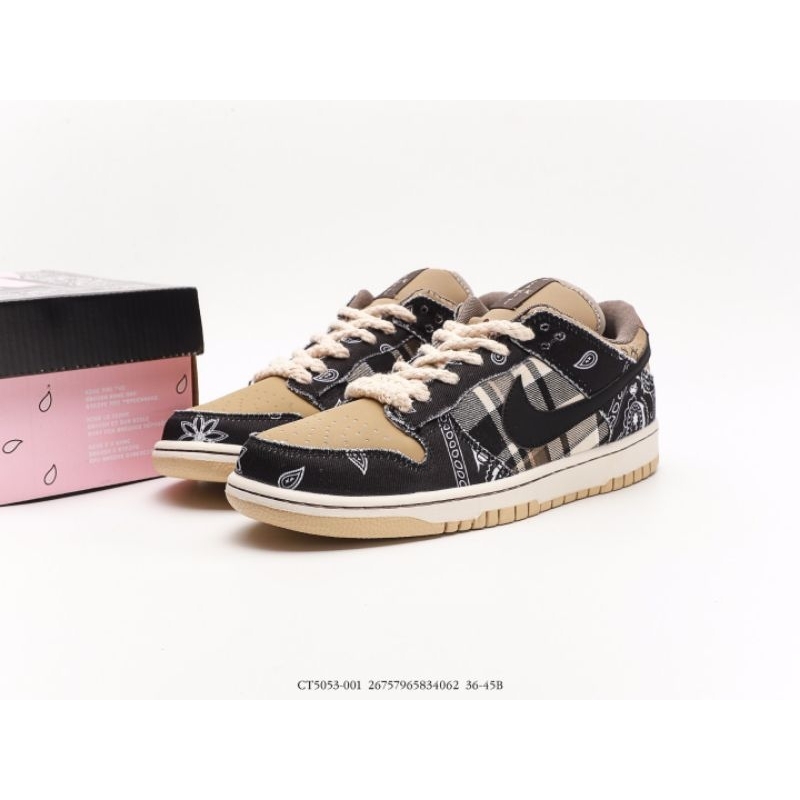 Travis Scott x Nike SB Dunk Low Premium QS 'Cactus Jack' CT5053-001 100%BNIB Authentic