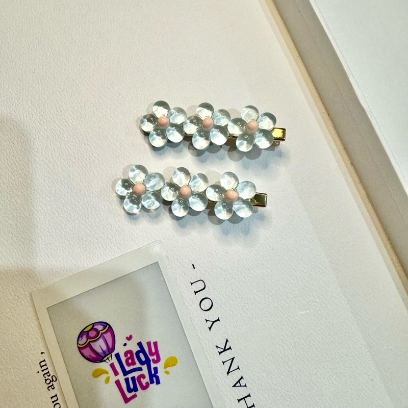 Hairpin Bunga - Pita Rambut Korea Style - Jepit Rambut Bunga- Hiasan Rambut