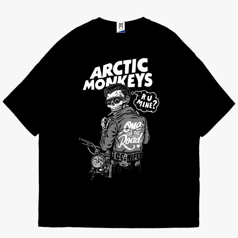 Kaos Band Artic Monkeys 24s Oversize Merchons