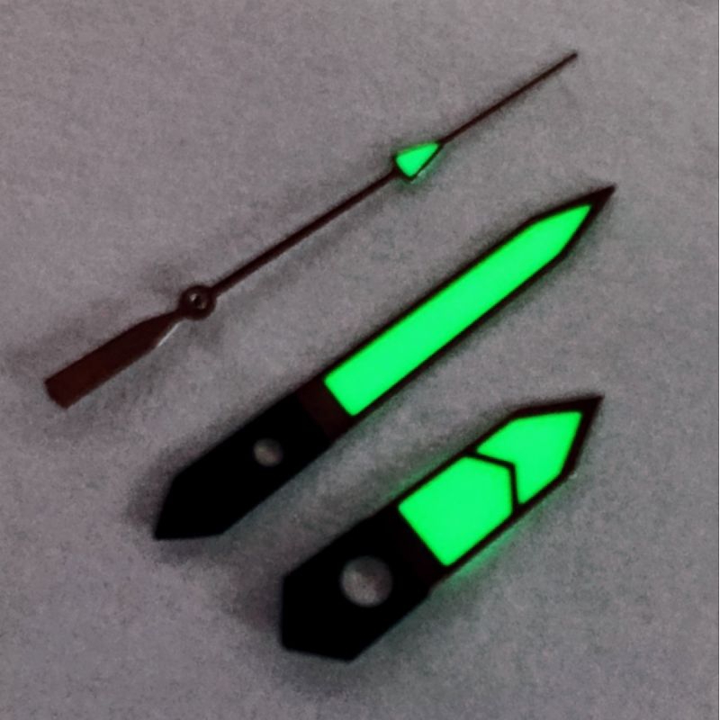 hands jarum jam tangan seiko mod sea urchin sumo skx copotan original