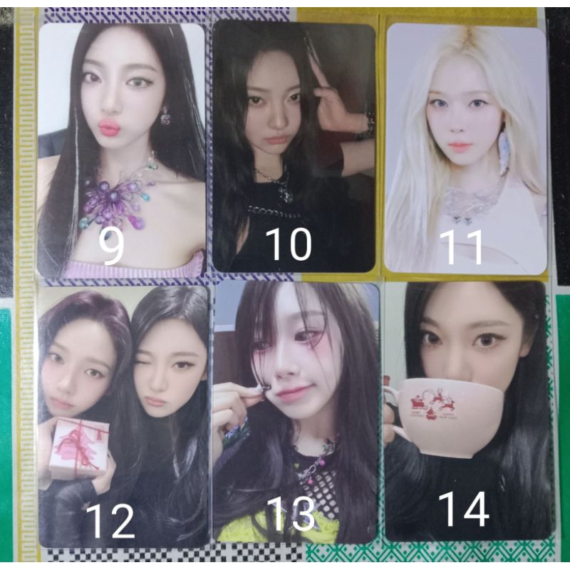 pc official aespa PHOTOCARD OFFICIAL AESPA (lihat deskripsi)