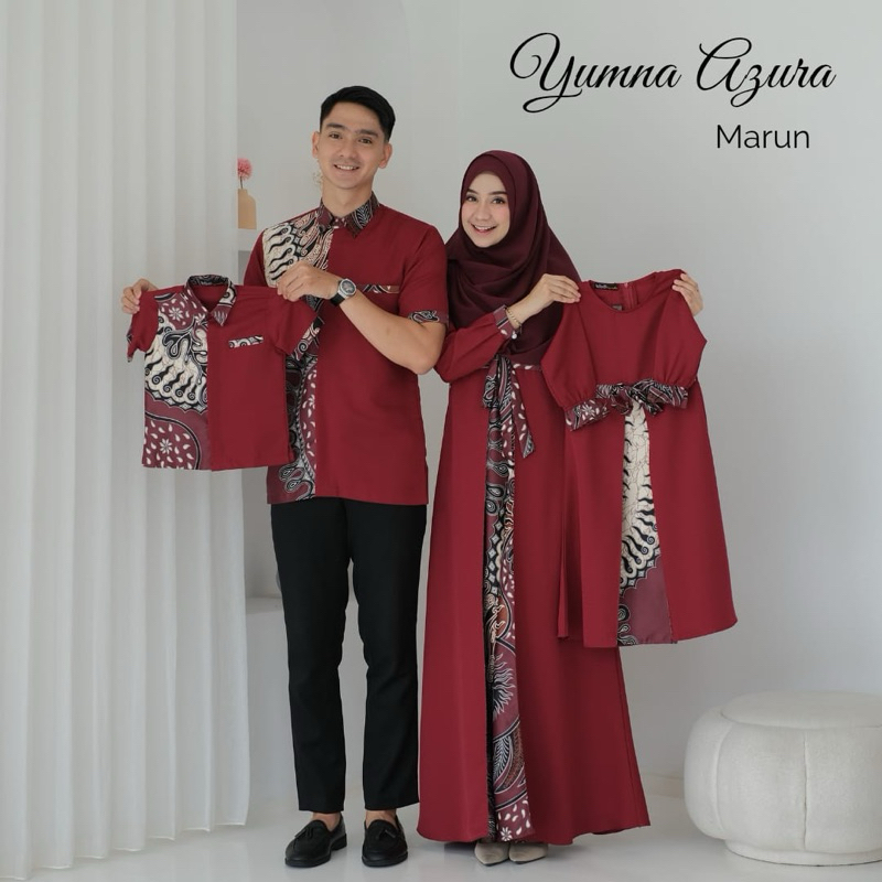 BATIK ANAK COUPLE - BAJU MUSLIM ANAK PEREMPUAN DAN LAKI - LAKI