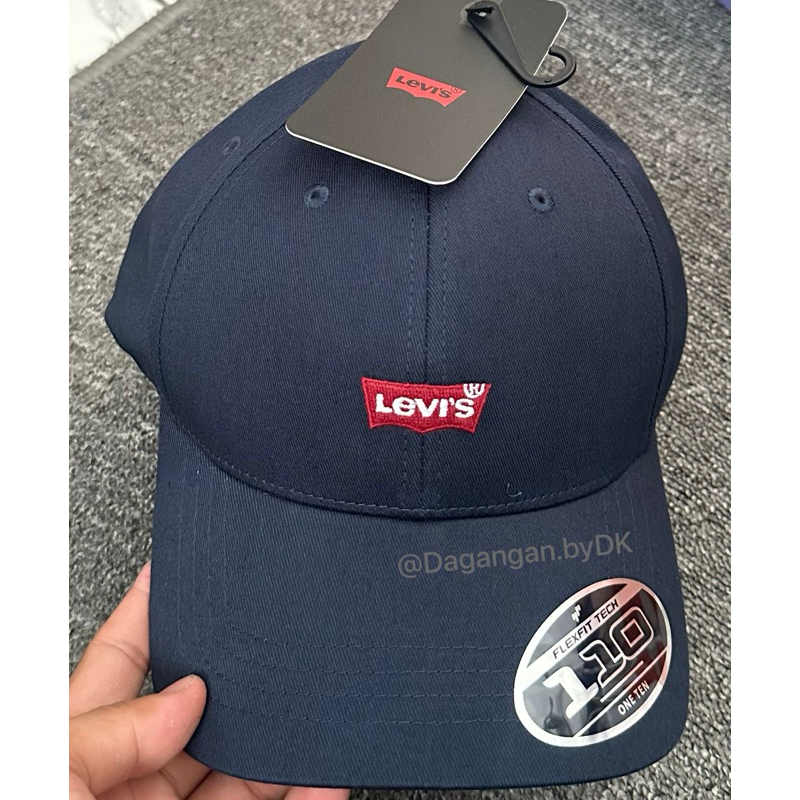 Topi Levis Cap Logo Original 100% Biru Navy