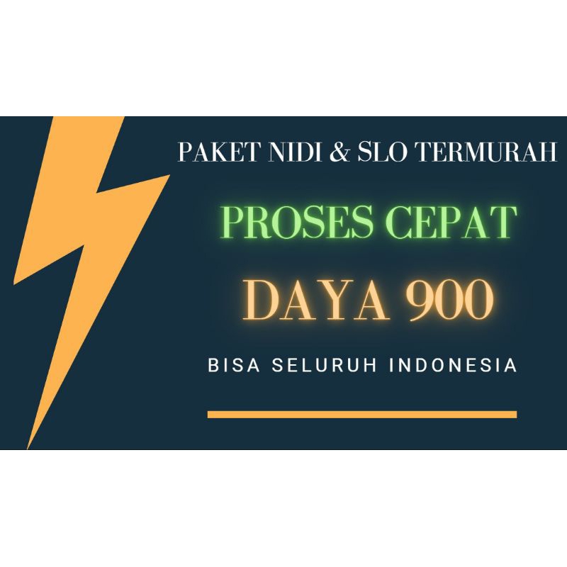 SLO DAN NIDI DAYA 900