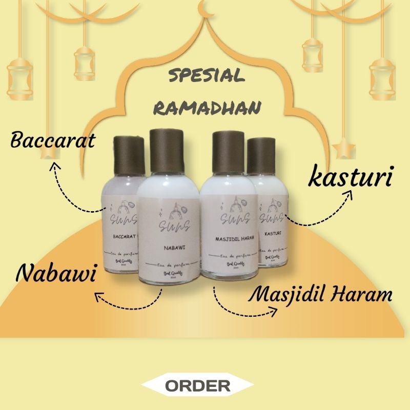 Suns edp Parfum Sajadah / ramadhan Halal