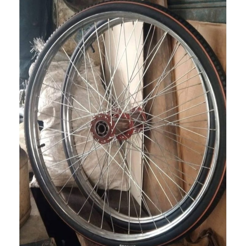 TANPA AS, HANYA RODANYA SAJA, RODA GEROBAK VELG BECAK