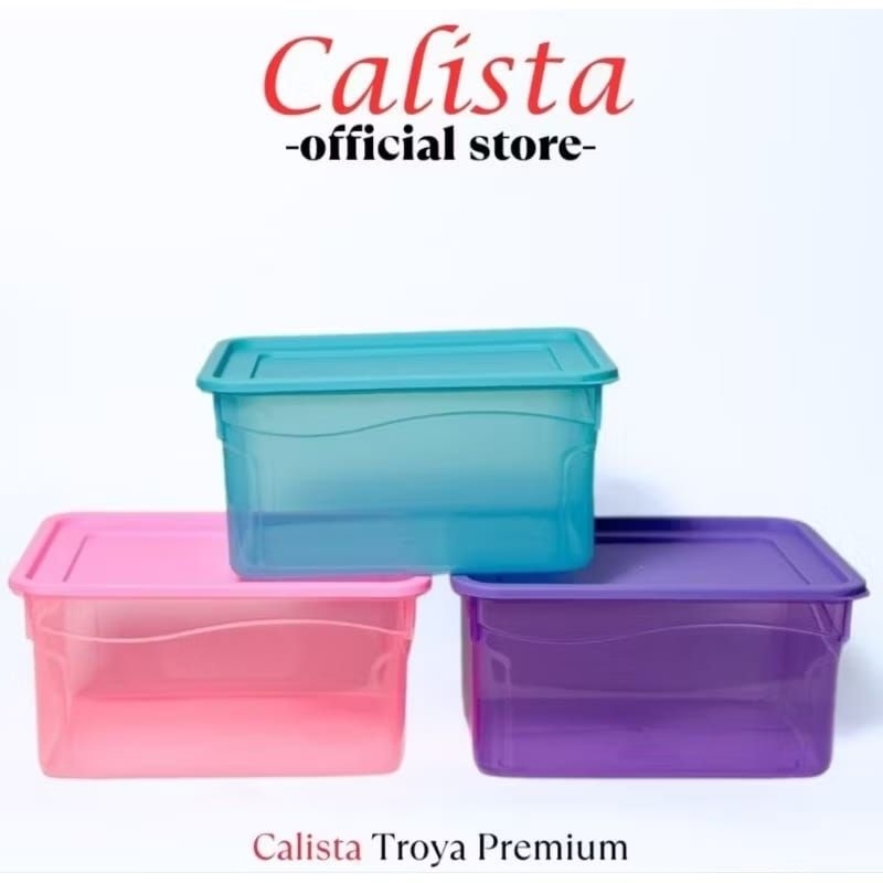 Box container mini / toples food grade calista