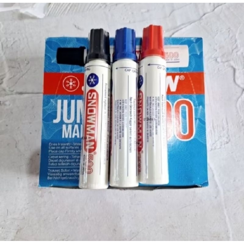 

Spidol snowman marker jumbo 500