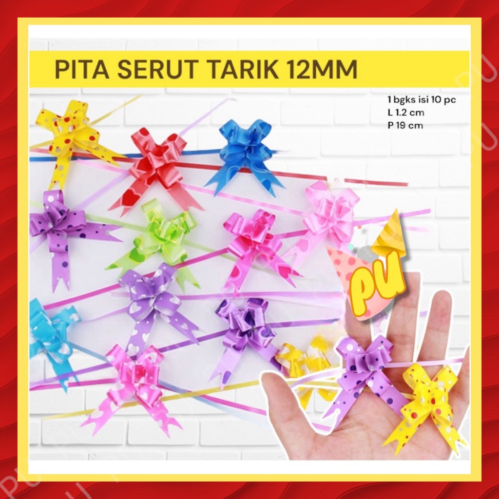 

Pita Serut Tarik 12 mm Isi 10