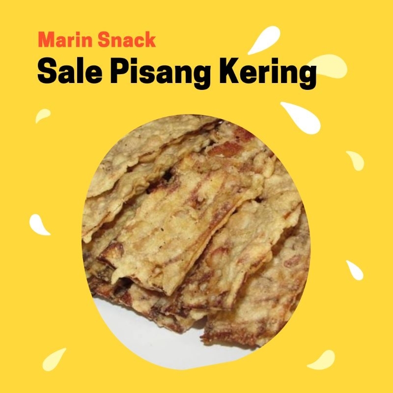 

Sale Pisang kering (250 gram)