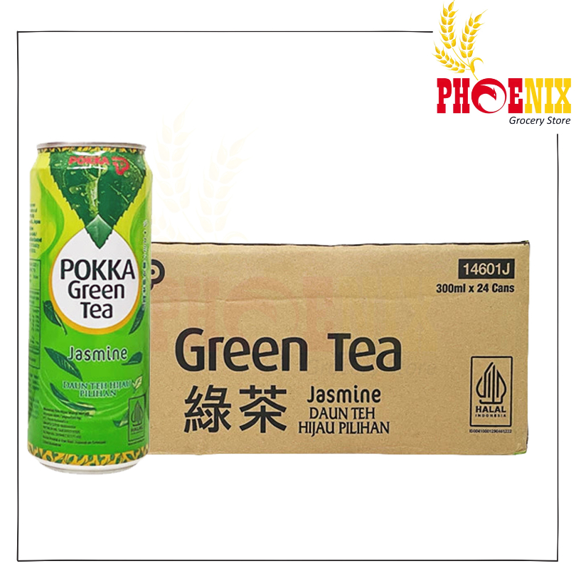 

Pokka jasmine green tea dan Oolong tea 24 kaleng @330 ml