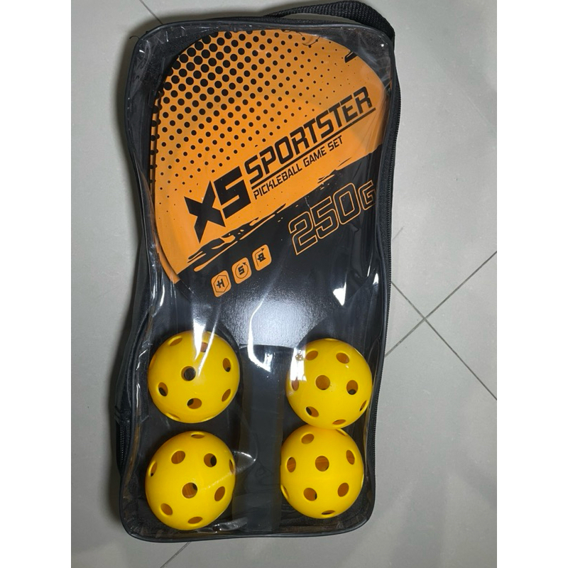 BEST DEALS PICKLEBALL SET 2PCS RAKET PICKLEBALL PADDLE SET PADDLE TENIS PICKLEBALL BOLA PICKLEBALL