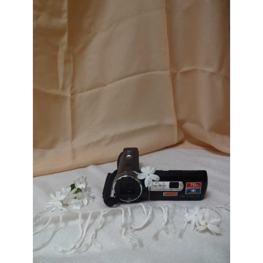 Sony Handycam DCR-PJ6 Camcorder | Kamera Video Jadul Retro Estetik | Handycam dengan Proyektor Built