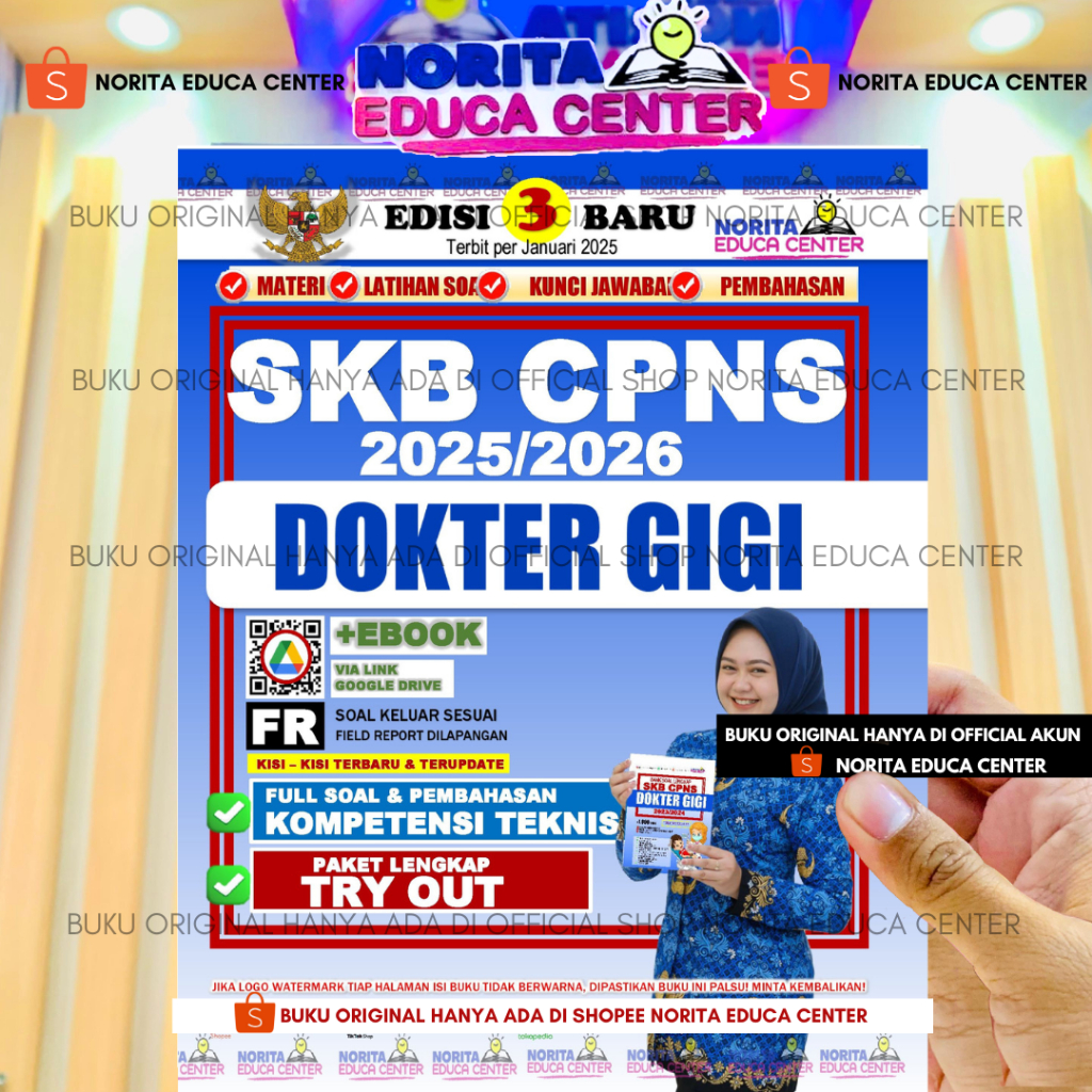 BUKU SKB CPNS DOKTER GIGI NORITA EDUCA CENTER