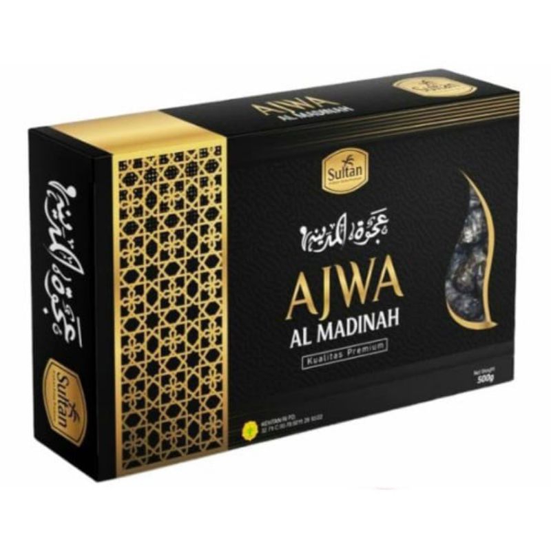 

Kurma Ajwa Al Madinah Annabawy Premium 500gr