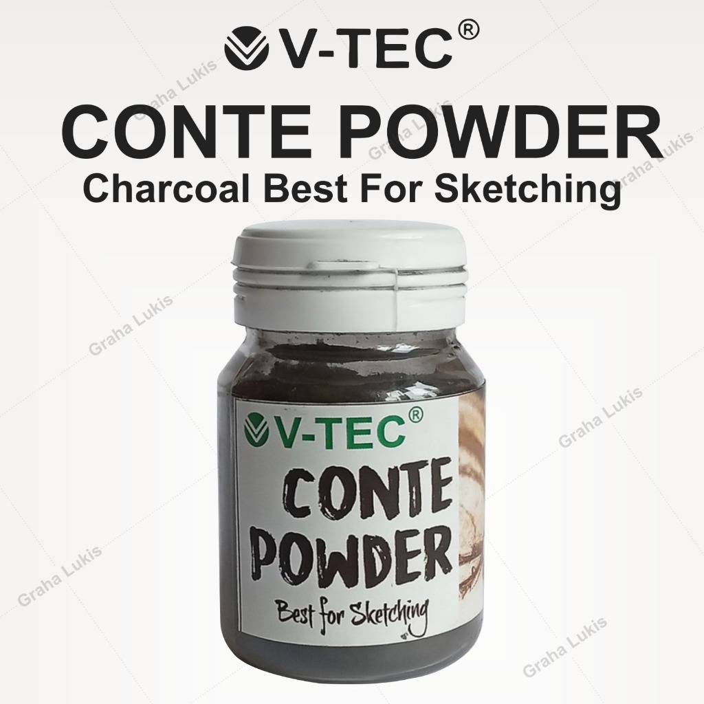 

Conte Powder / Serbuk Conte / Charcoal Powder