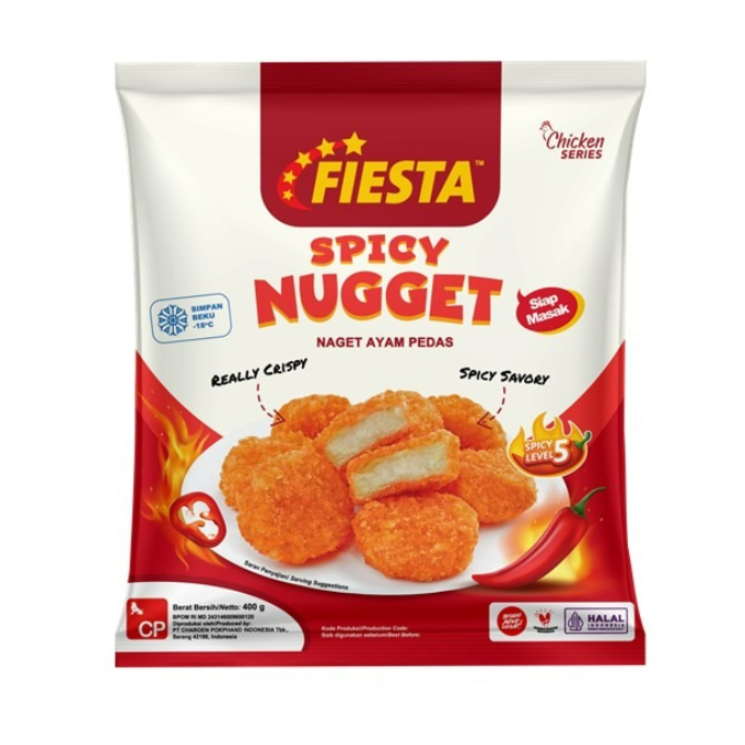 

FIESTA SPICY NUGGET 400 GR - Bu Sri Jogja