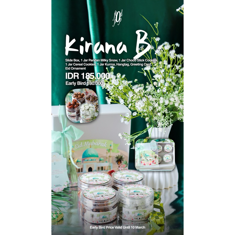 

HAMPERS LEBARAN/EID/iDUL FITRI ( KIRANA B)