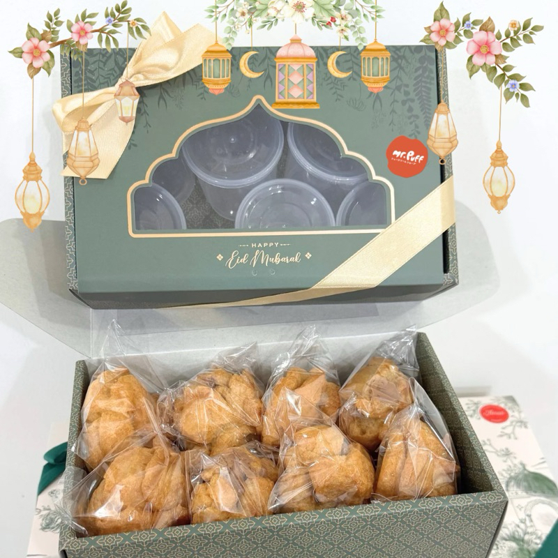 

Mr Puff Hamper Lebaran Large Creampuff 8 pcs