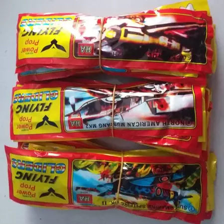 Pesawat busa rangkaian 1 set bisa terbang