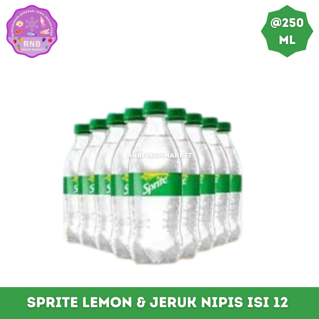 

Sprite Isi 12 Botol @250 ML
