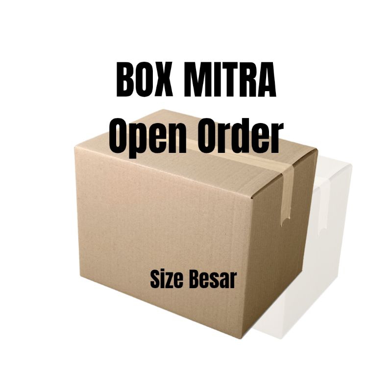 

Box Mitra Open Order Size Middle Dan Big