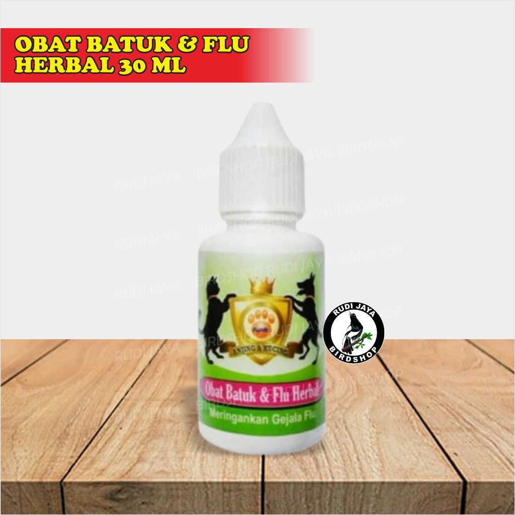 OBAT BATUK & FLU HERBAL 30 ML RAID-ALL OBAT KUCING ANJING SAKIT BATUK PILEK FLU DEMAM PANAS