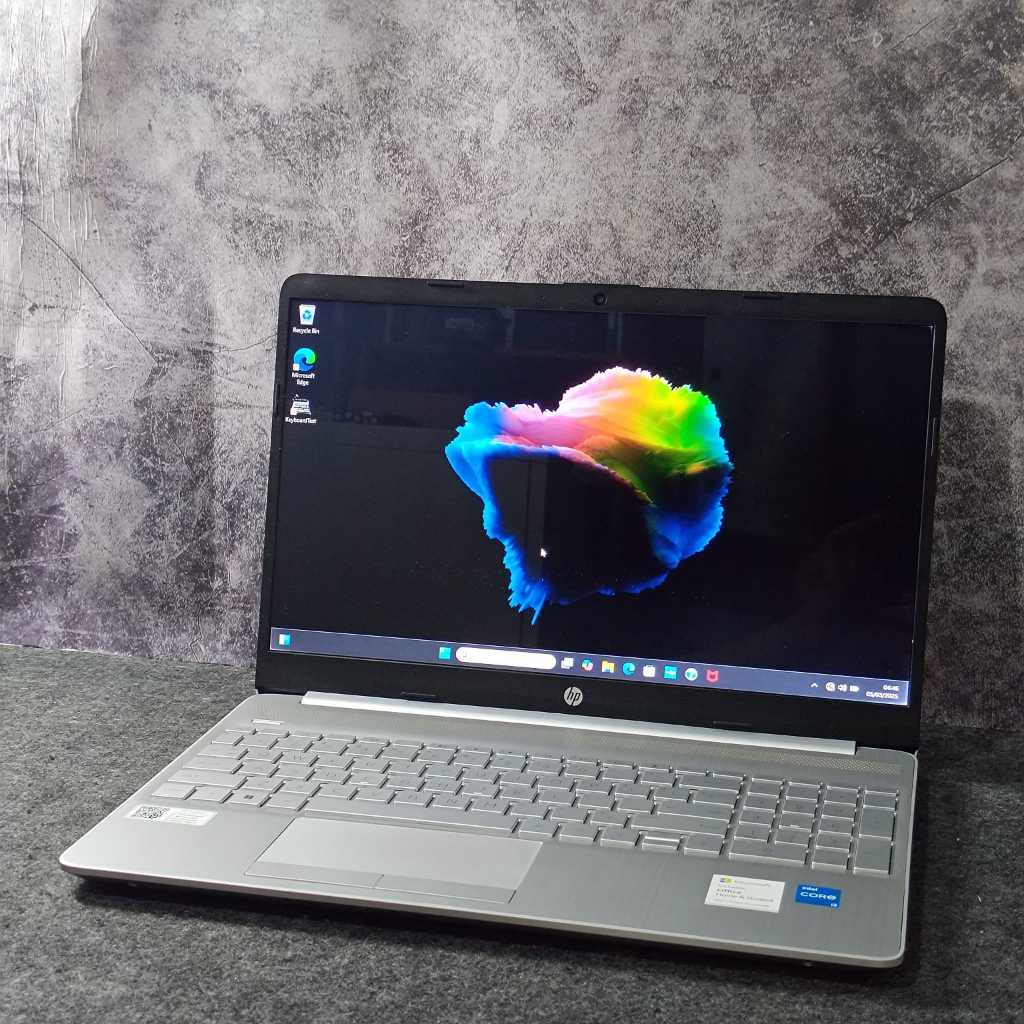 HP 15s i3 1115G4 11th RAM 8GB SSD 512GB / Laptop office kantor layar 15 inch / 14s / FullHD / seri f