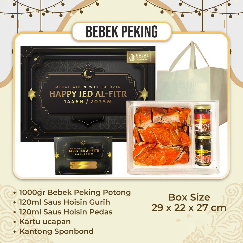 

Hampers Idul Fitri (Bebek Panggang)