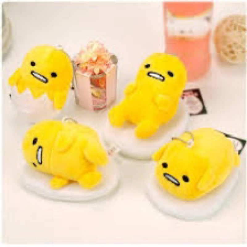 Gantungan Kunci Tas  / Keychain Nailong Dino Gudetama