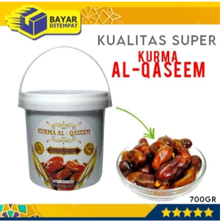 

KURMA PEMBUKA PUASA KURMA AL QASEEM EMBER 500gram - KURMA AL QASEEM ORIGINAL - KURMA MURAH READY DAN ENAK