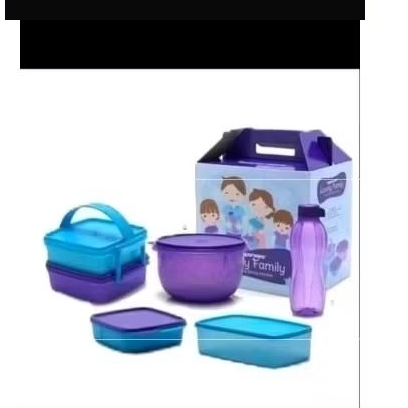 LOVELY FAMILY SET TUPPERWARE
