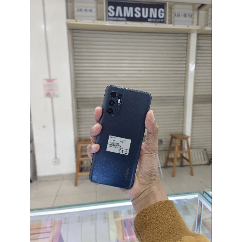 Oppo Reno 6 Ram 8/128Gb Second Original Fullset