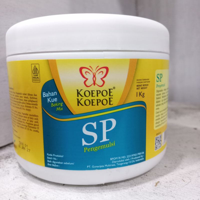 

KOEPOE KOEPOE/ SP / Bahan Kue Baking Mix / Pengembang Kue (1pc berat 1kg)