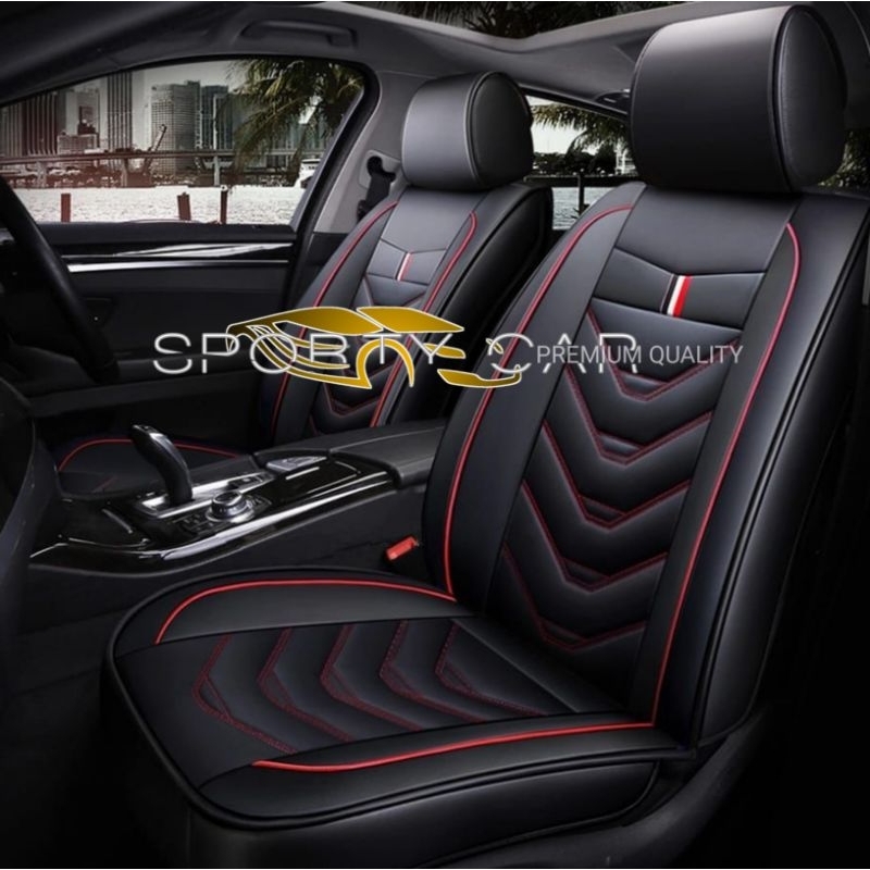 Sarung Jok Mobil SPORTY DELUXE, Brio Satya Yaris Jazz City Ayla Agya Vios Splash Ignis Swift Karimun