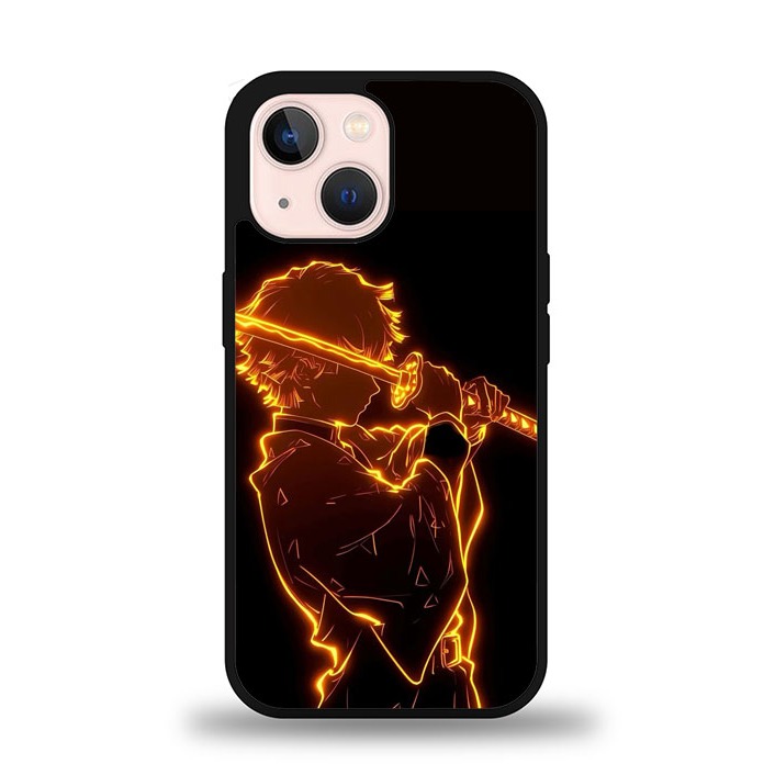 Case Casing Softcase Custom iPhone 11 12 13 14 15 16 mini pro promax Agatsuma Zenitsu FR0082
