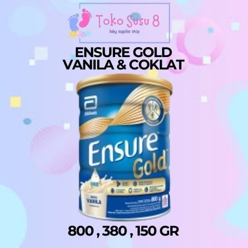 

Ensure Gold 800 Gram Vanilla dan Coklat